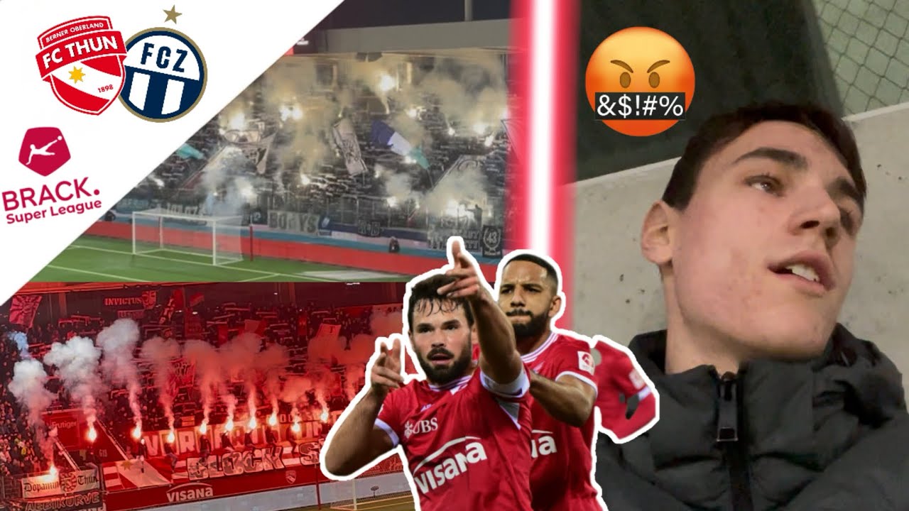 FC Thun vs. FC Zürich | Frohe Weihnachten FCZ🤬🎄| Enttäuschung vor Jahresende😒 | Stadionvlog #48