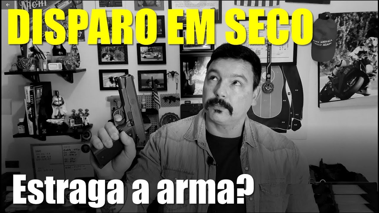 Disparo em seco prejudica a minha arma?