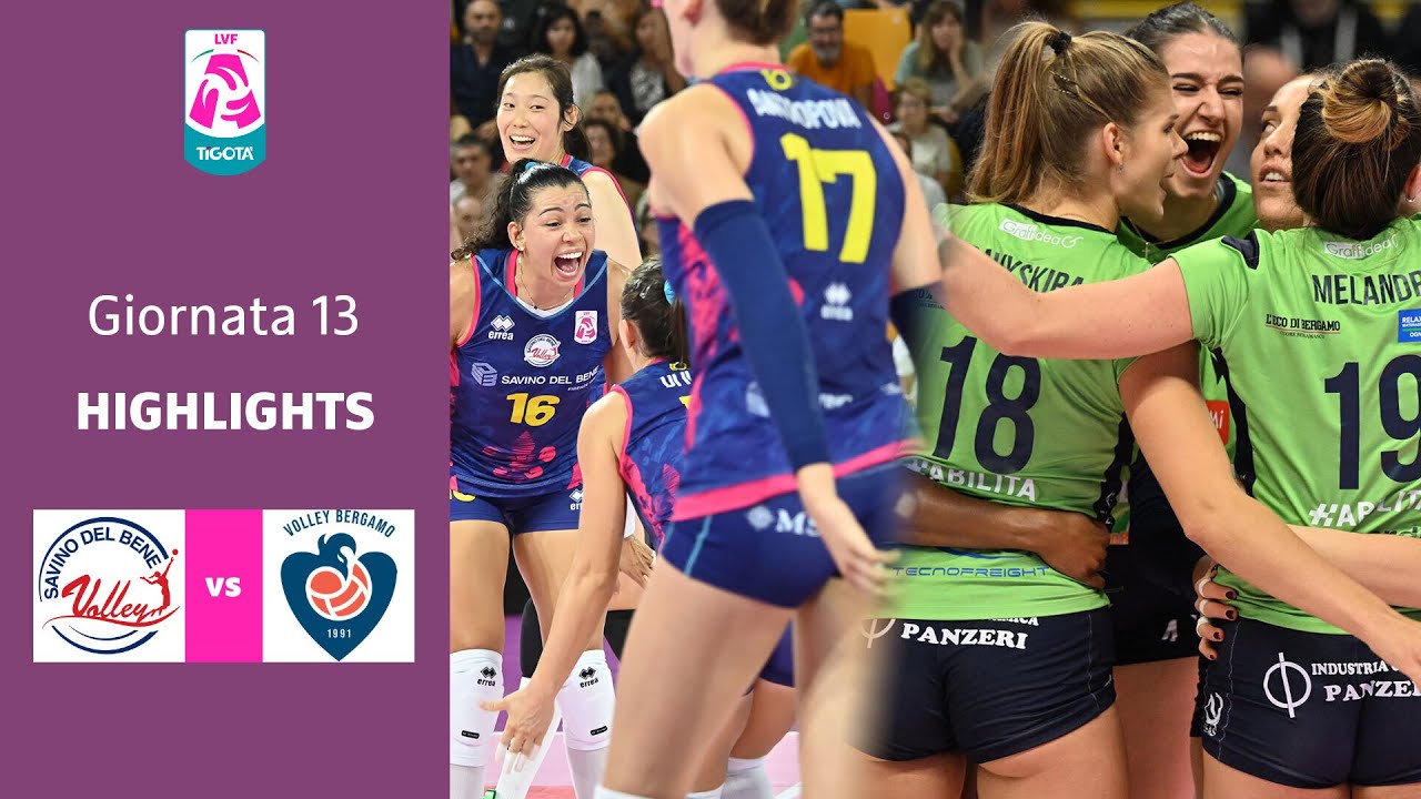 Scandicci - Bergamo  | Highlights | 13^ Giornata Campionato 23/24 | Lega Volley Femminile