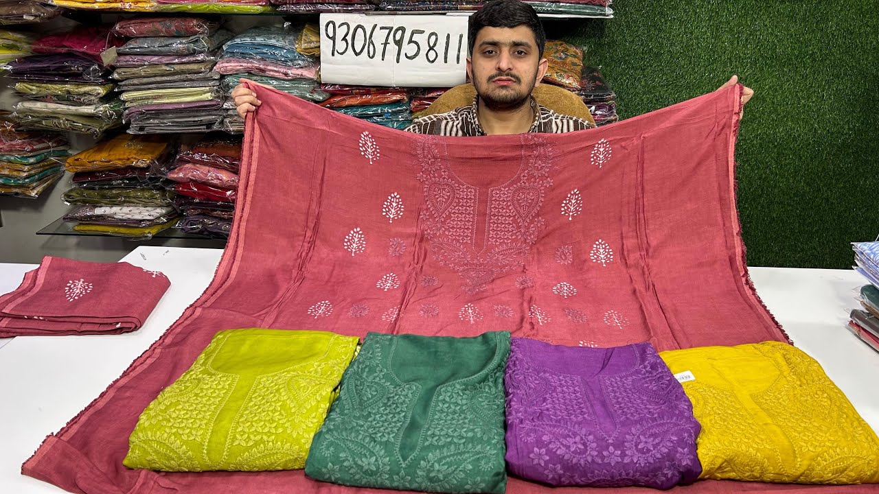 कश्मीरी कढ़ाई के Muslin सूट 💃 मचेगा तहलका