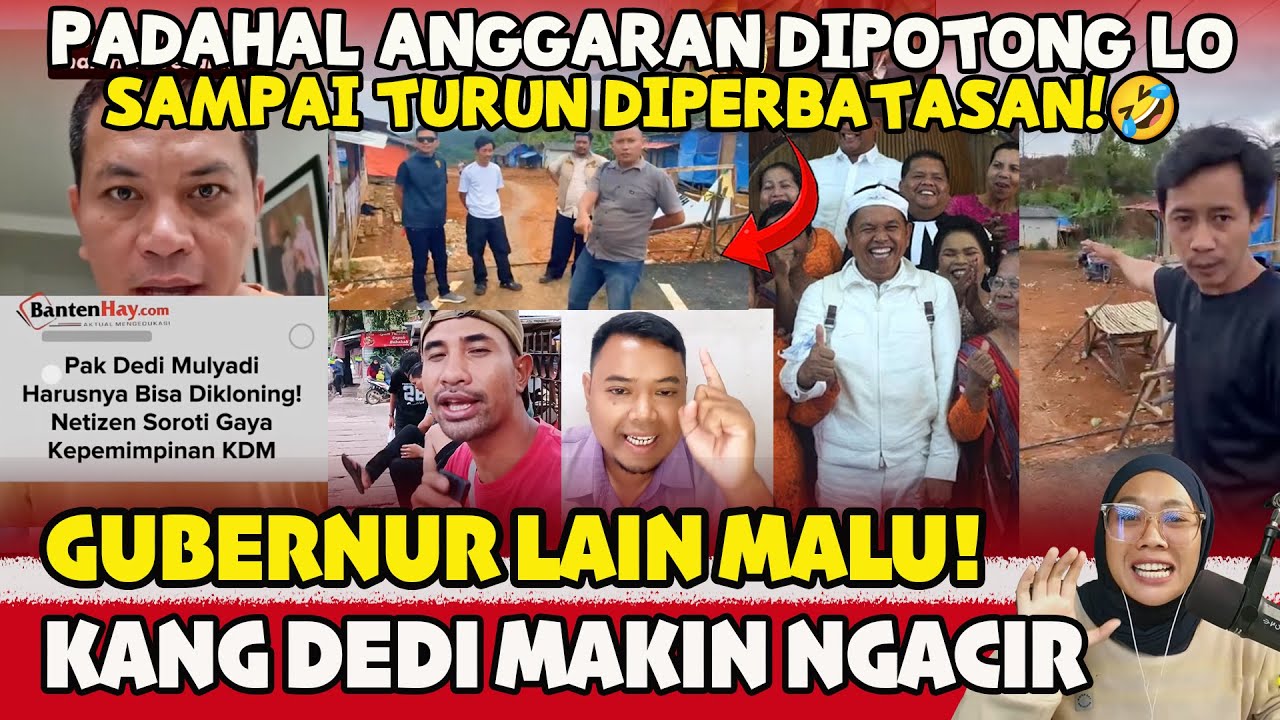 HAHA‼️ KDM BIKIN DAERAH LAIN PANAS? WARGA BANTEN EMOS1 “NGAKU IRI”😱