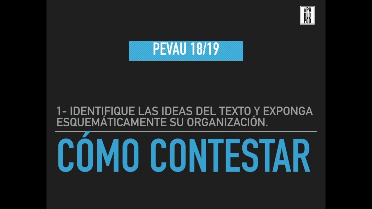 Tutorial Selectivdad 2019 | Cómo contestar a la primera pregunta de selectividad 2018