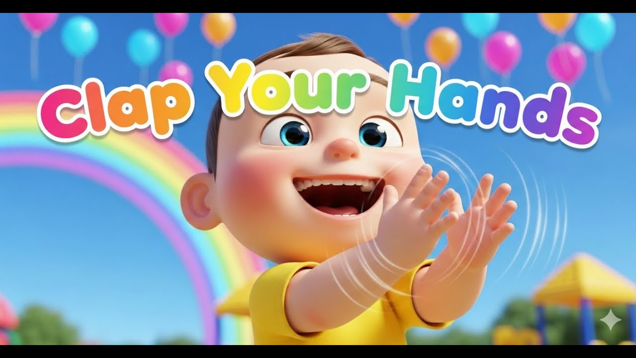 Clap Your Hands & Stomp Your Feet! 👏 Happy Nursery Rhymes & Dance Songs for Kids #kidssongs #cartoon