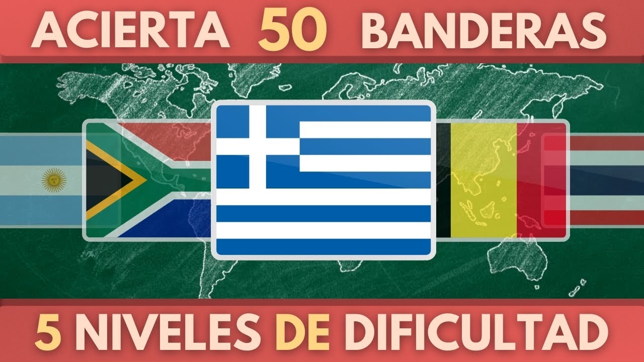 Quiz Banderas 🤔 | Adivina el País en 5 Niveles de Dificultad ⏏️ | QuizProQuo Geografía 🌍
