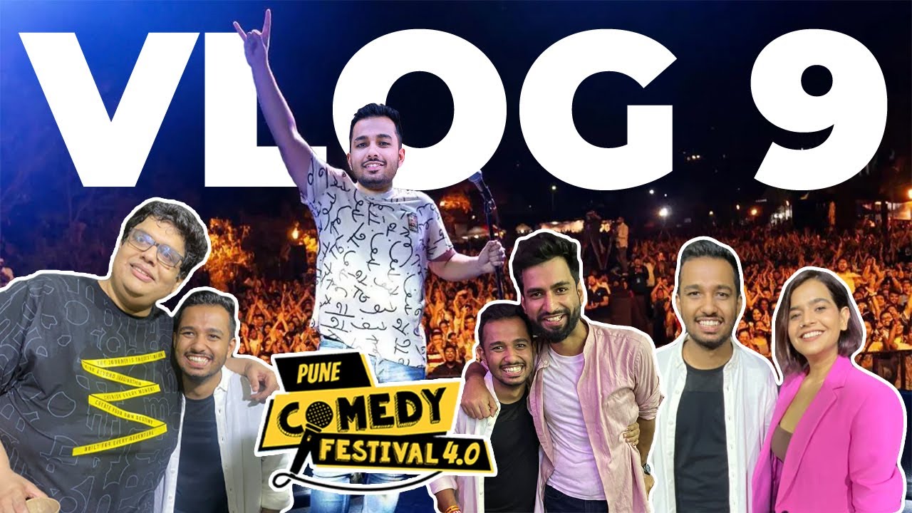 PUNE COMEDY FEST VLOG FT. @Tanmay Bhat @Samay Raina @Suhani Shah @Vivek Desai @Harsh gujral