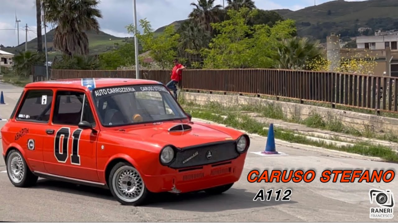 V SLALOMSHOW CAMPOREALE| Stefano Caruso| A112 Abarth