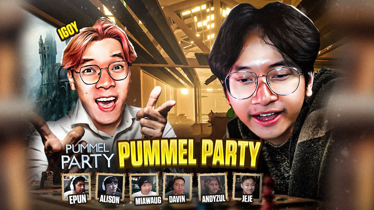 GAK ADA ISTIRAHAT, KITA RUSUH SEPANJANG GAME !!! - Pummel Party Indonesia