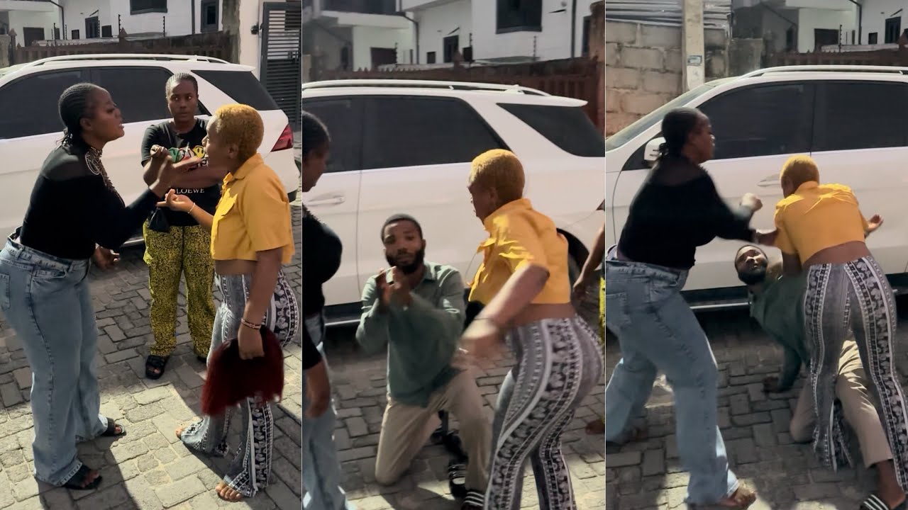 Deportee man wife’s visa is ready so she came after the man the minute she got the message 
