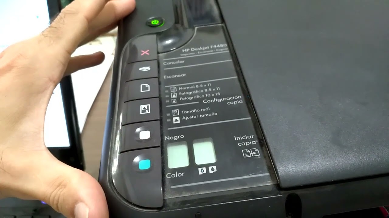 hp f4480 error falla printer impresora Impresora Multifunción Hp Deskjet F4480