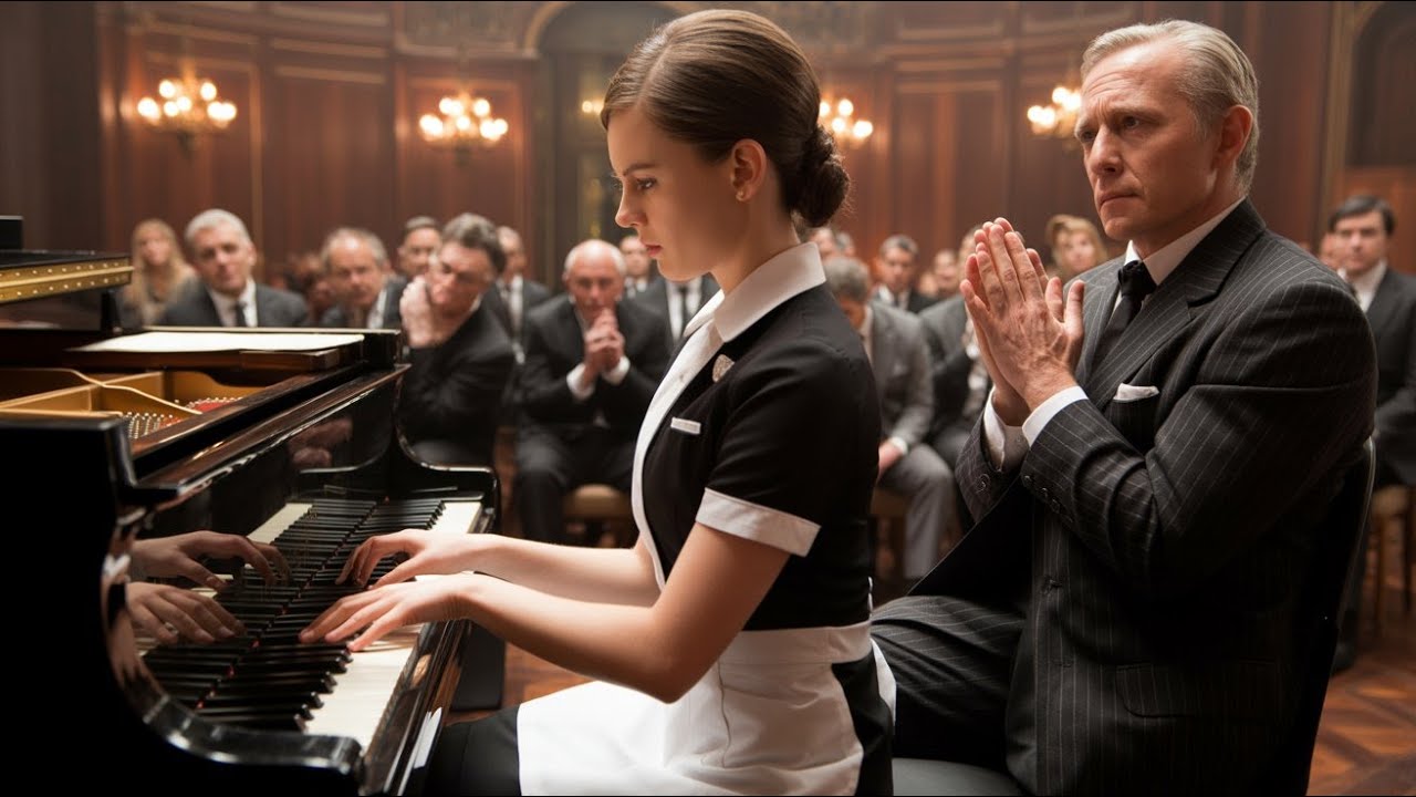 Billionaire Tried to Embarrass the Waitress — But Her Piano Skills Left Him Speechless...