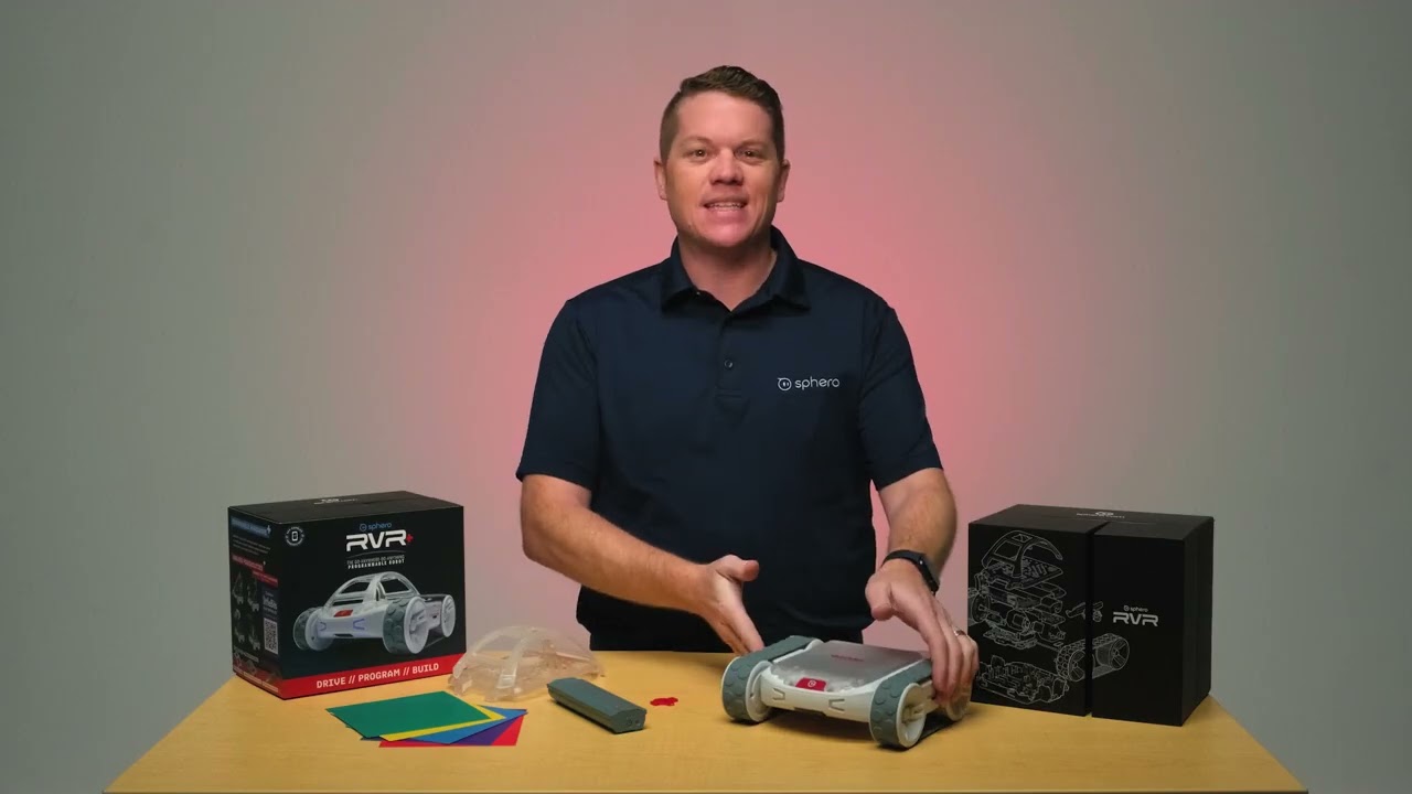 Get started with Sphero RVR+ - Sphero's customizable, educational coding robot for kids & teens