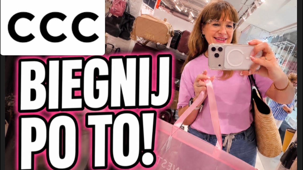 CCC OSZALAŁO! -50% na letnie buty 😱 A nowości  i TOREBKI? Sztos!🔥