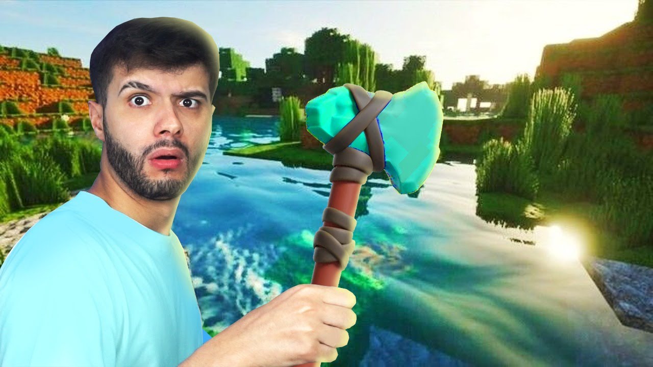MINECRAFT DE 2026 TÁ SUPER REALISTA!