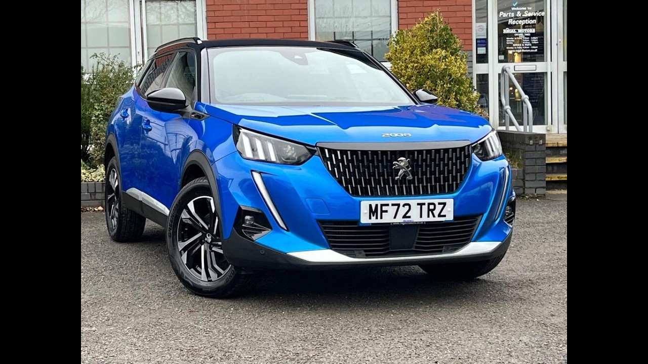 Peugeot 2008 1.2 PureTech GT SUV 5dr Petrol Manual Euro 6 (s/s) (130 ps) (MF72 TRZ)