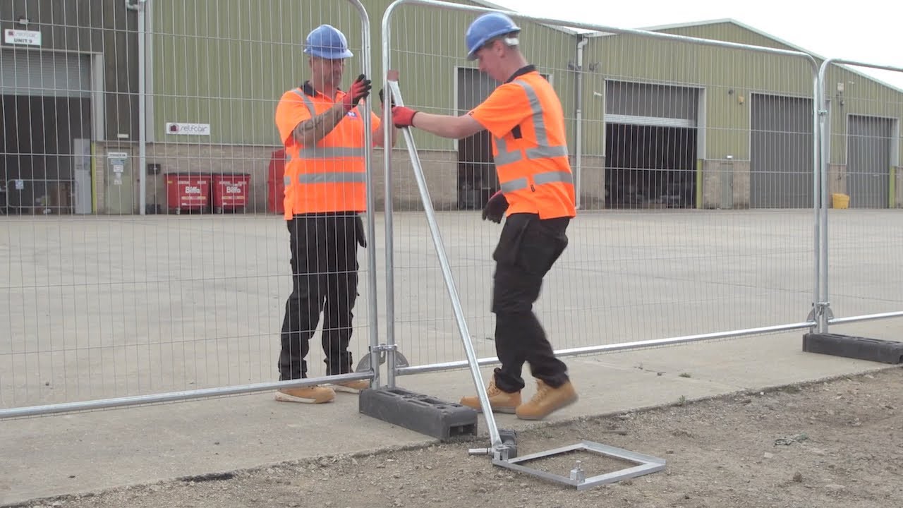Video 6 - How to use support braces with your temporary fencing