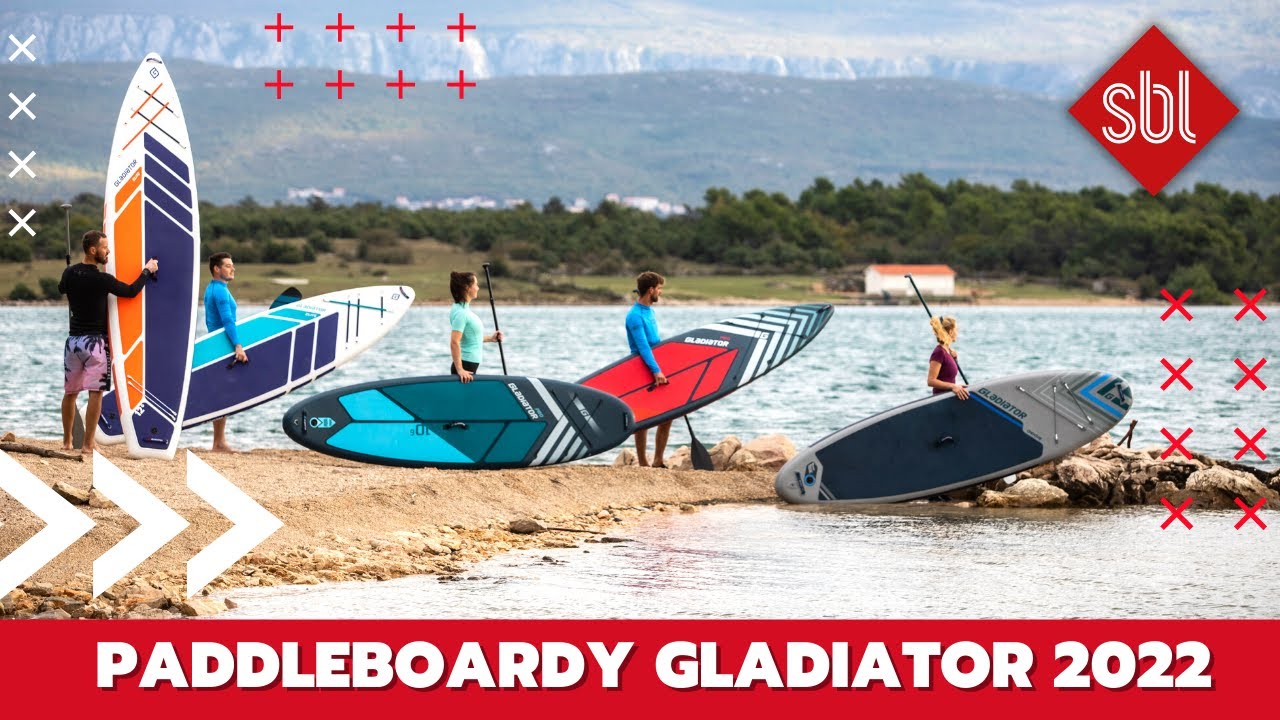 Představujeme paddleboardy GLADIATOR 2022/23 | SNOWBOARDEL