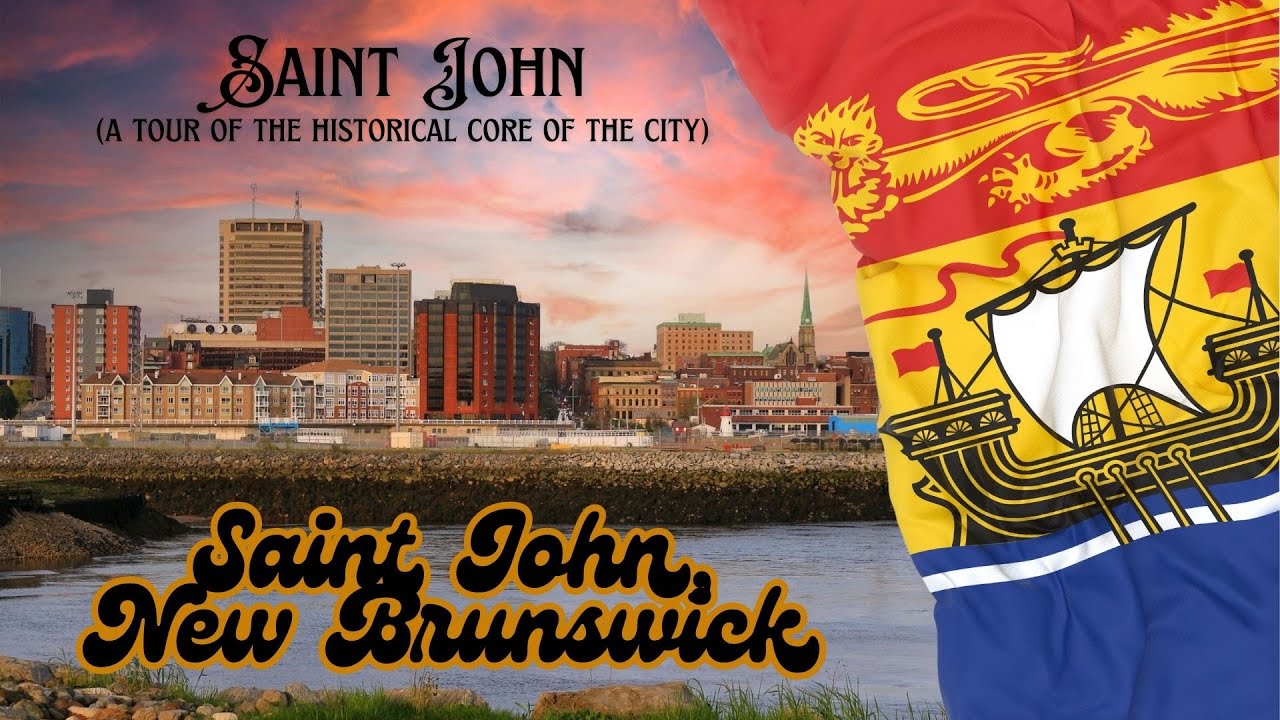 A drive around downtown Saint John, N.B. | The Historical Core of the city | Life in New Brunswick