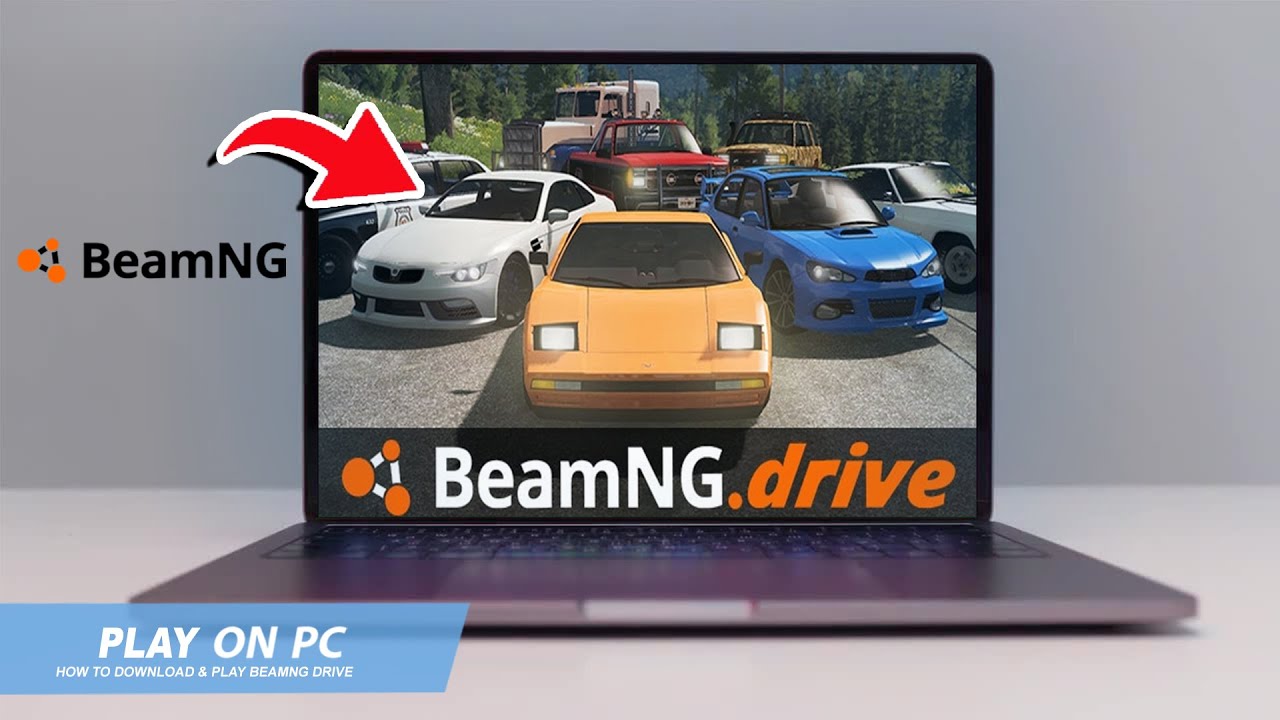 🔧BEAMNG DRIVE: КАК СКАЧАТЬ И ИГРАТЬ В BEAMNG DRIVE НА ПК/НОУТБУКЕ🔥(2025)