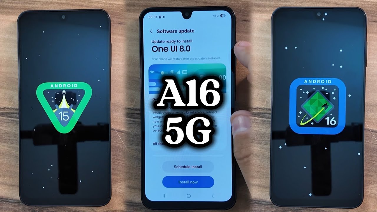 OneUI 8 - Android 16 on Samsung Galaxy A16 5G
