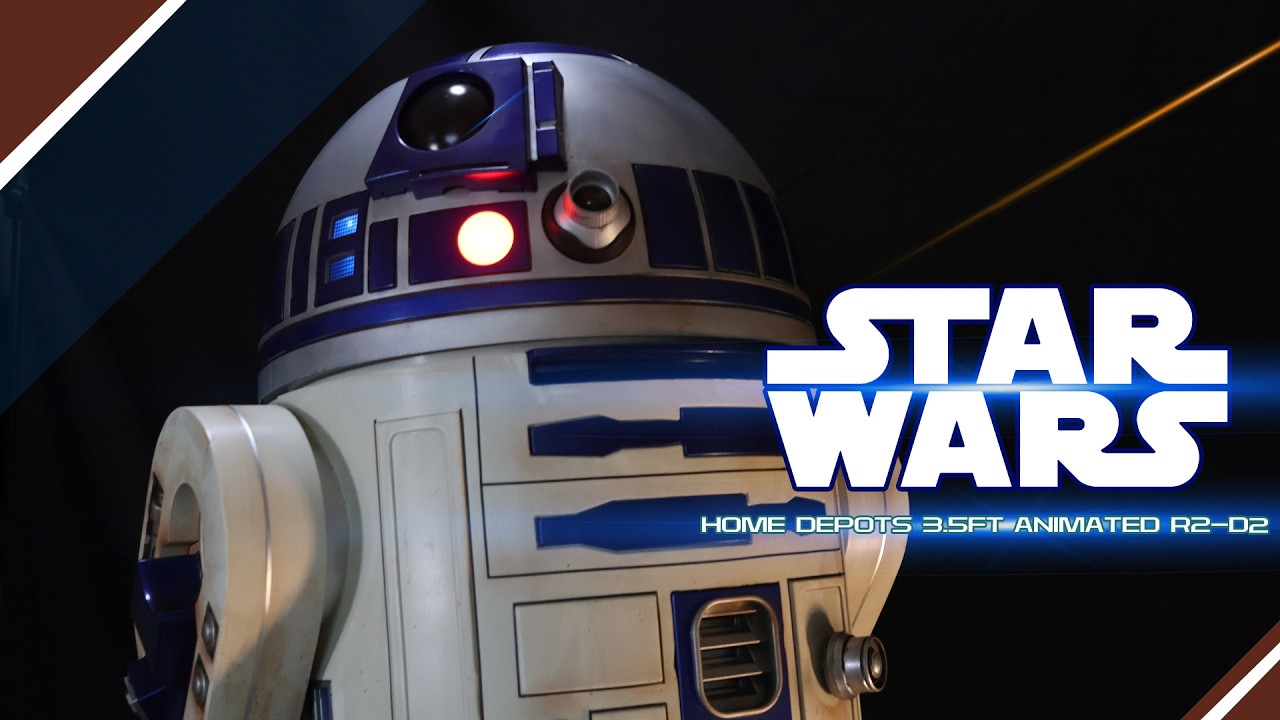 Star Wars 3.5ft Animated R2-D2 ( The Home Depots)