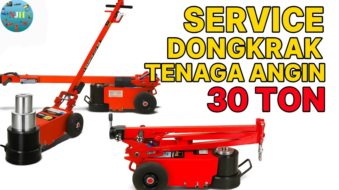 Service Dongkrak Tenaga Angin 30 Ton