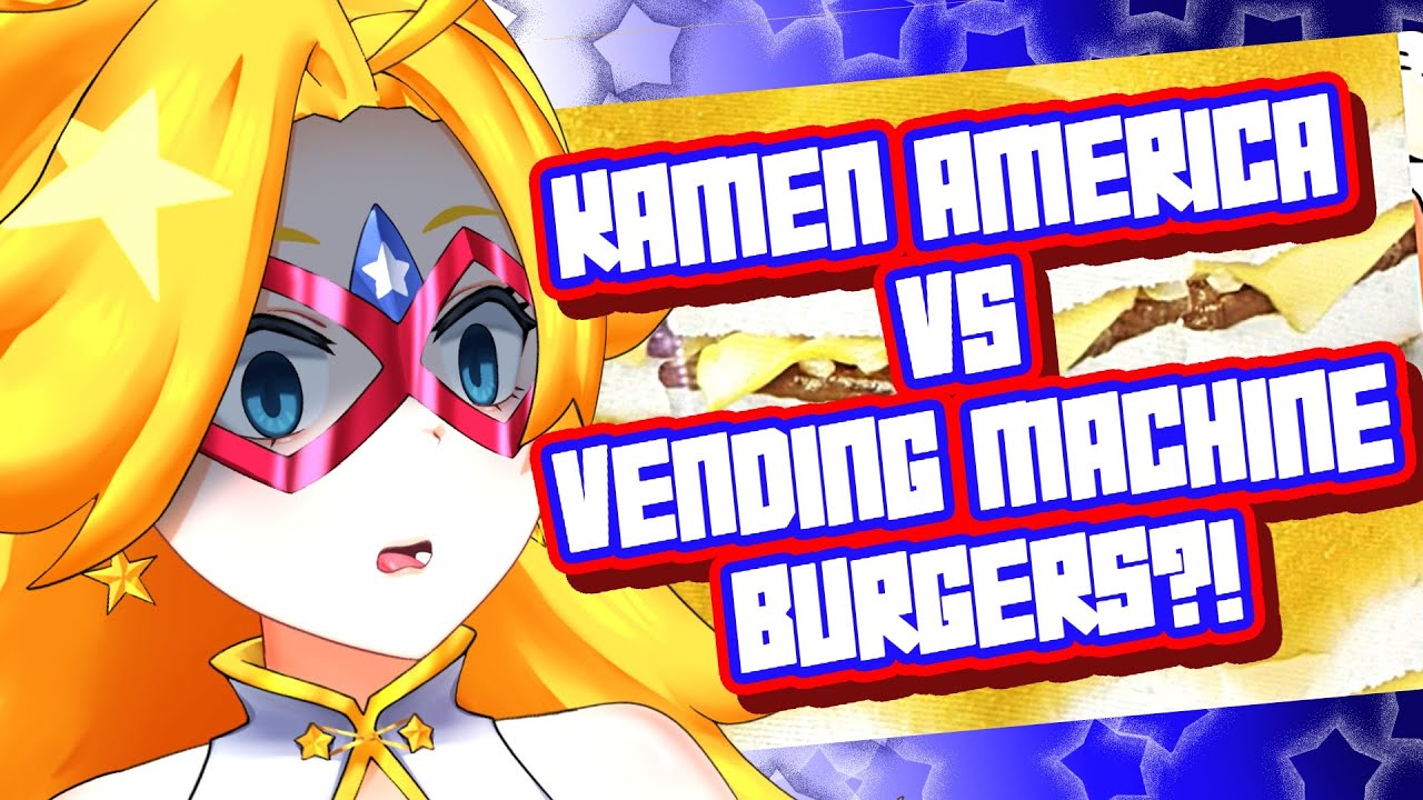 Kamen America VS VENDING MACHINE BURGERS?! 😱😱😱