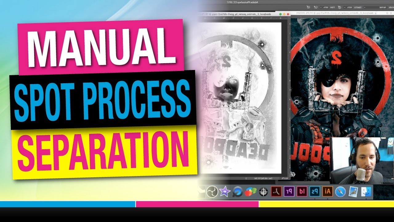 How to Manually Separate Simulated Spot Process in Photoshop