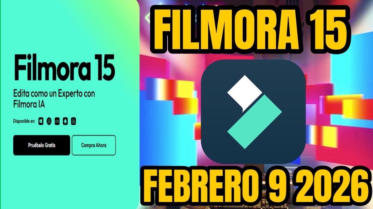 ACTUALIZACION FILMORA 9 FEBRERO 2026 (VERSION 15. 2.5)