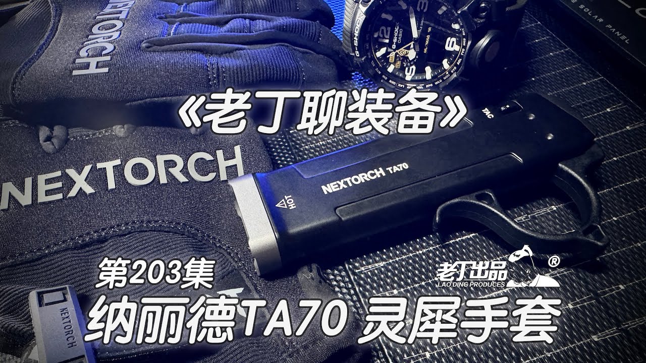 《老丁聊装备》第203集 纳丽德TA70 灵犀战术手套 老丁出品