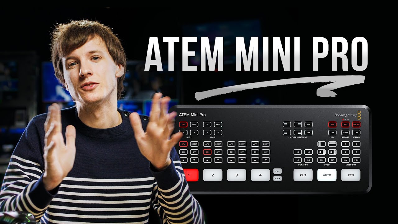 ATEM Mini Pro — подробный обзор и ПОЛНОЕ руководство!