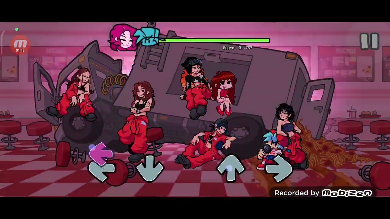 Intentando jugar la colaboración de fnf