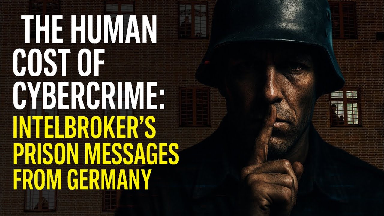 The Human Cost of Cybercrime: IntelBroker's Prison Messages from Germany