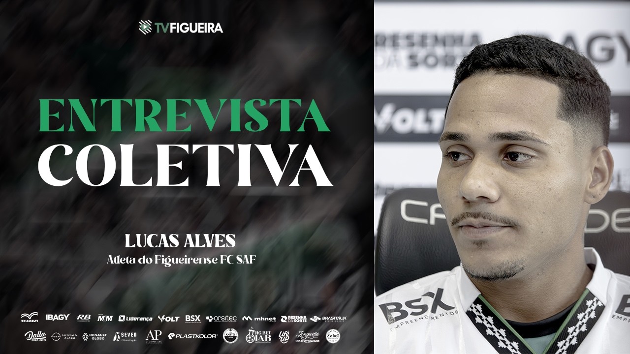 Coletiva de apresentação com o atacante Lucas Alves - 02 de março de 2026
