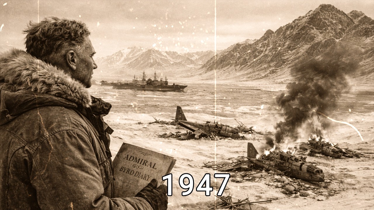 Дневник адмирала Берда, который пытались сжечь &mdash; что он на самом деле обнаружил в 1947 году.