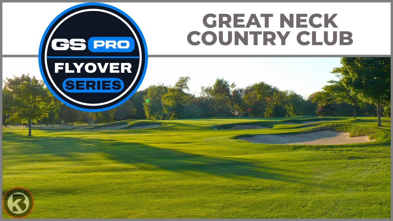 GSPro Course Flyover - Great Neck Country Club - Designed by simplyme80