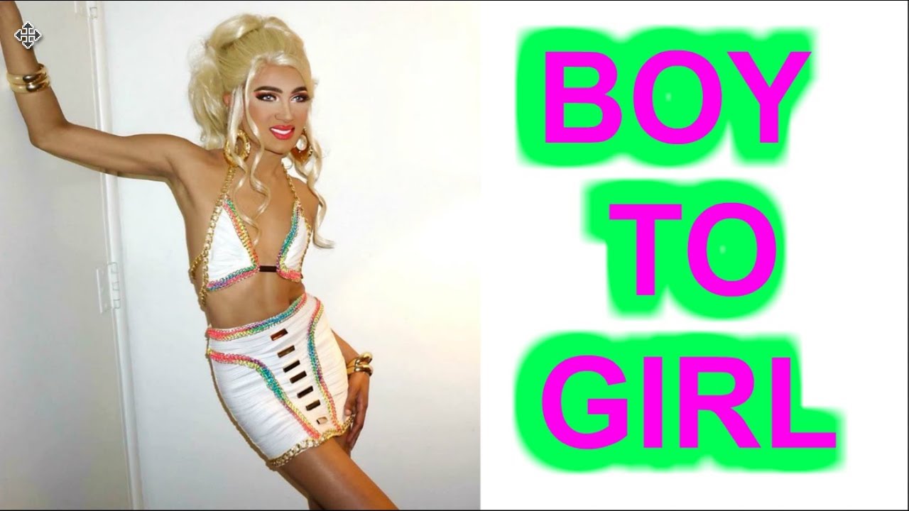 BOY to GIRL  Transformation GAY PRIDE