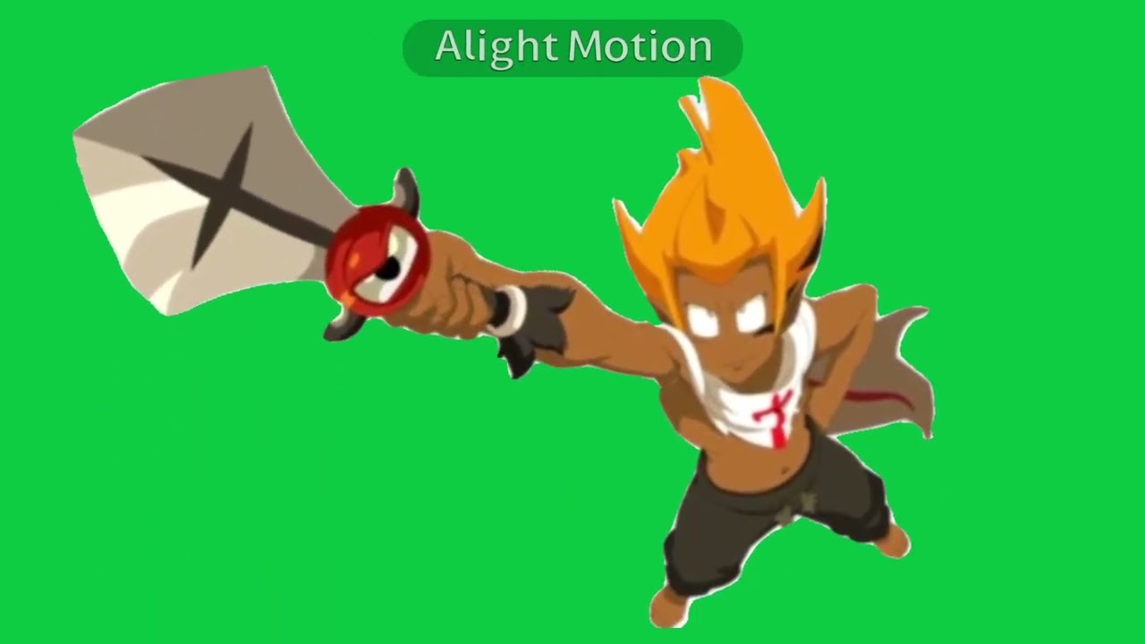 WAKFU COMIC ANIMATIONS (green screen)