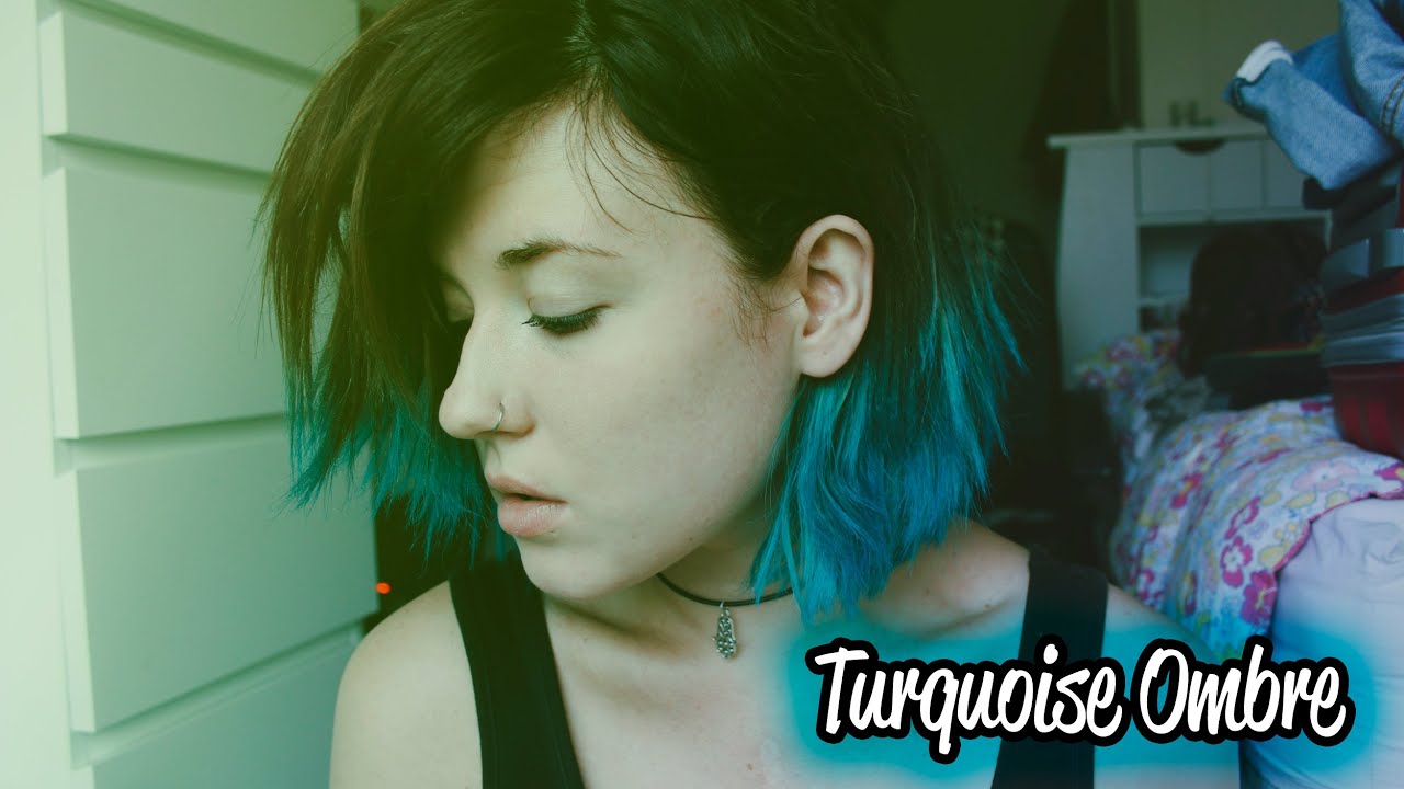 Turquoise Ombre | Kylie Jenner Inspired Hair