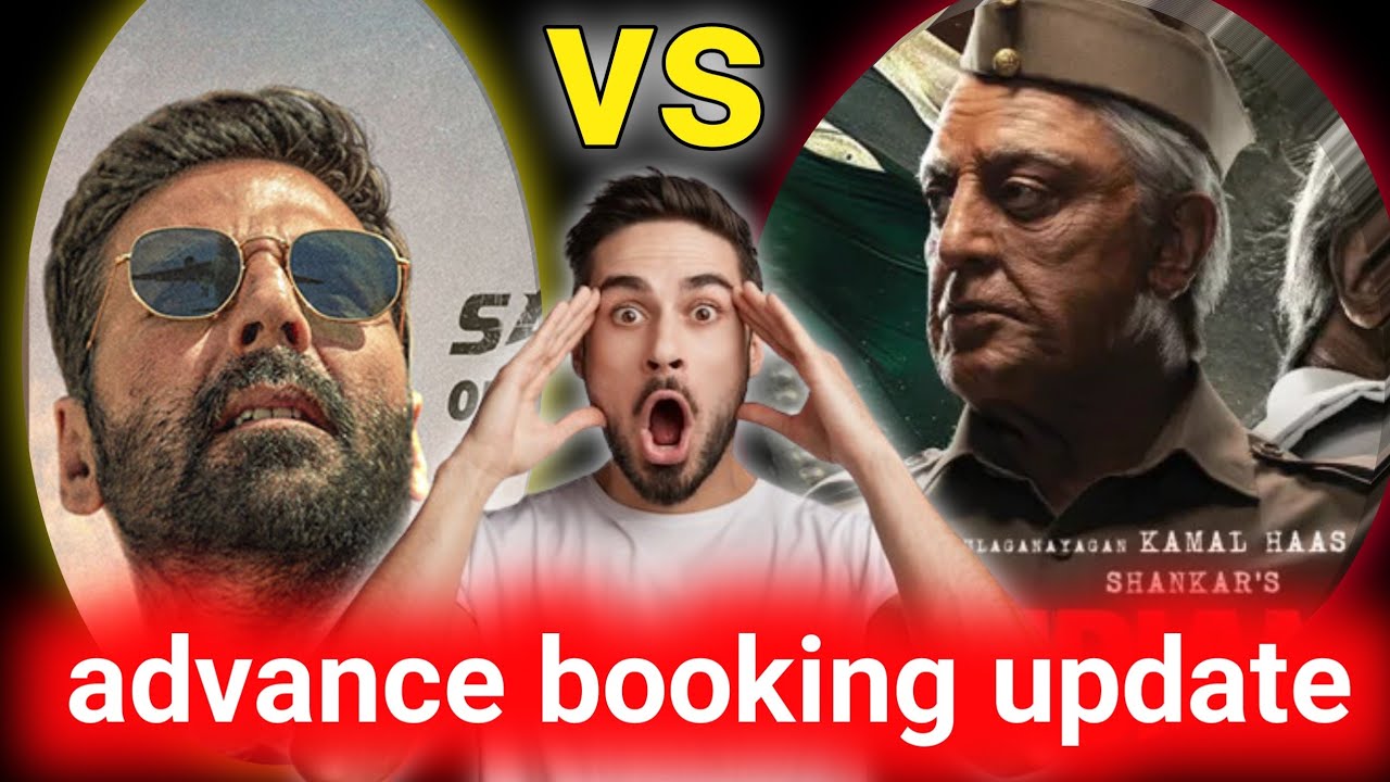 sarfira (vs) Indian 2 (advance booking) (update) #movienews