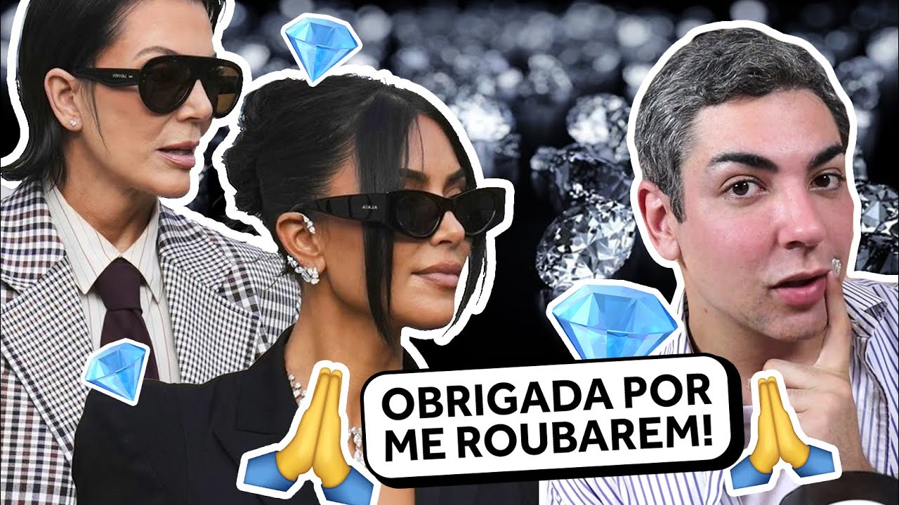 KIM KARDASHIAN AGRADECE BANDIDOS POR TER SIDO ROUBADA
