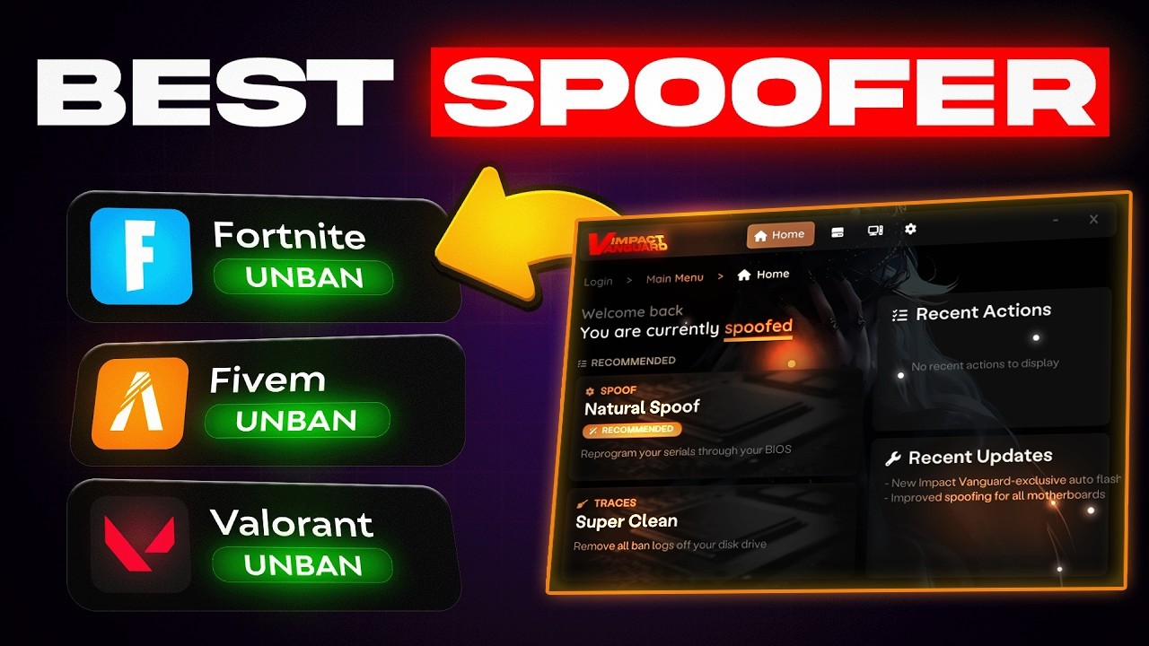 Best HWID Spoofer to Get UNBANNED From EVERY Game in 2026 (100% Success Rate!)