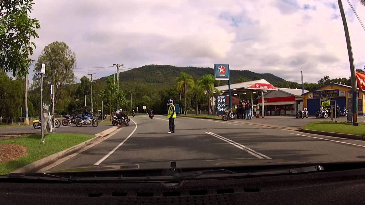 Ride Footage through Canungra