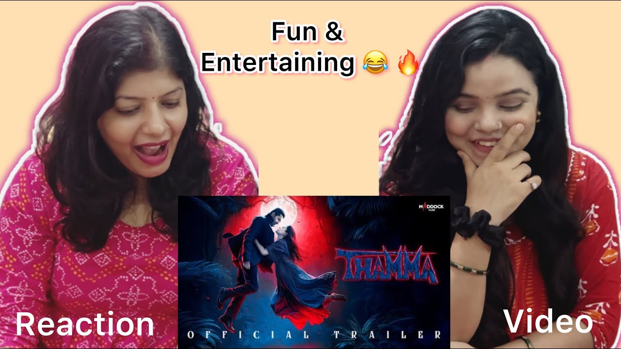 Thamma Trailer Reaction | Ayushmann K, Rashmika M, Nawajuddin S, Paresh R | 21st Oct | Vibe Check 