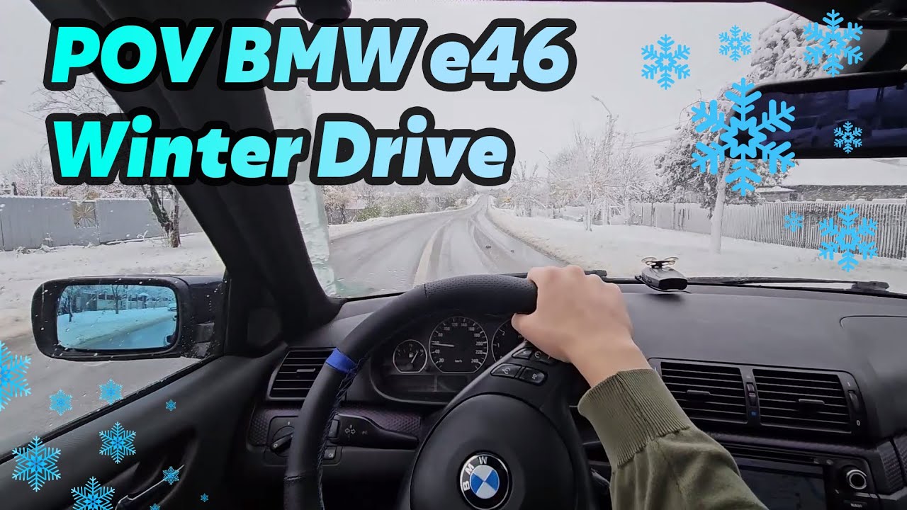POV BMW e46 Winter Drive - Is it fun?