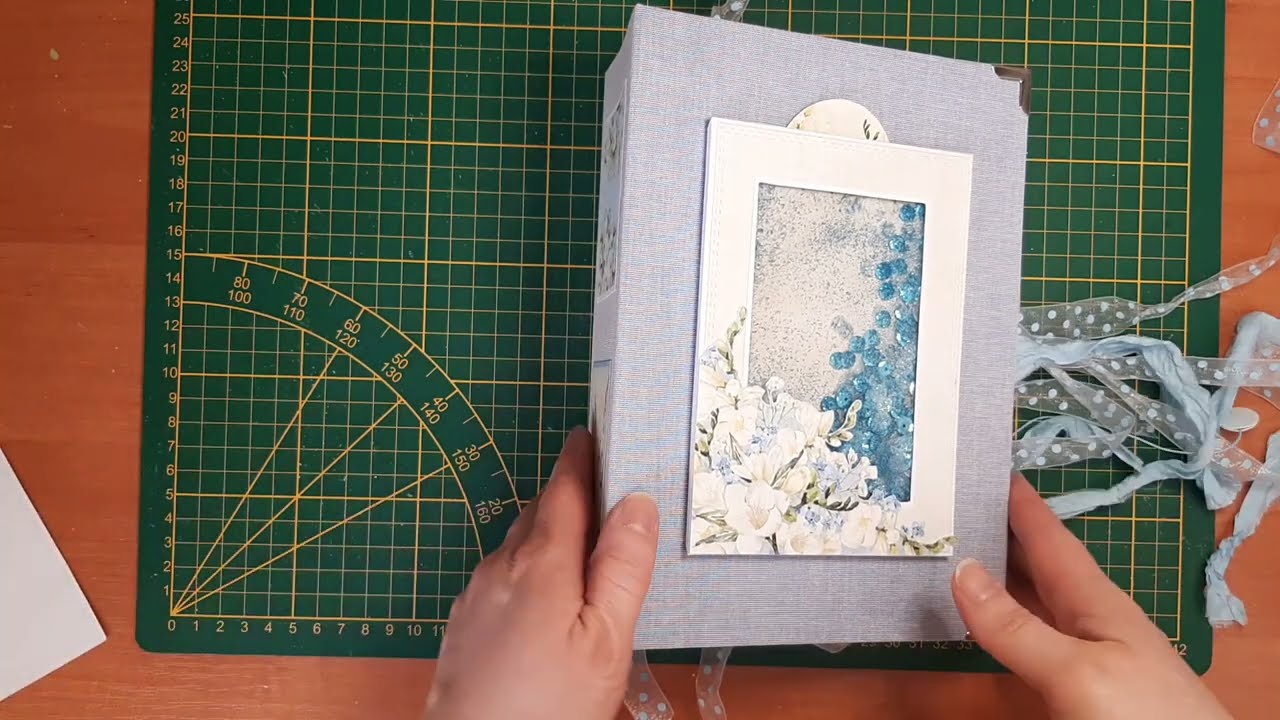Album na zdjęcia dla chłopczyka, scrapbooking Scrap And Me Celebrations Blue