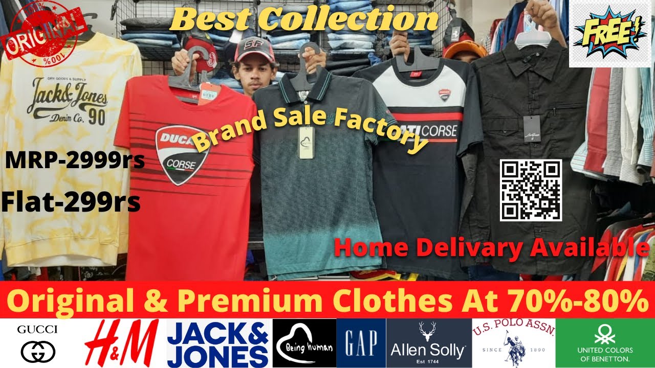 100% Branded & Premium Clothes In Cheap Price | Brand Sale Factory | Bandra