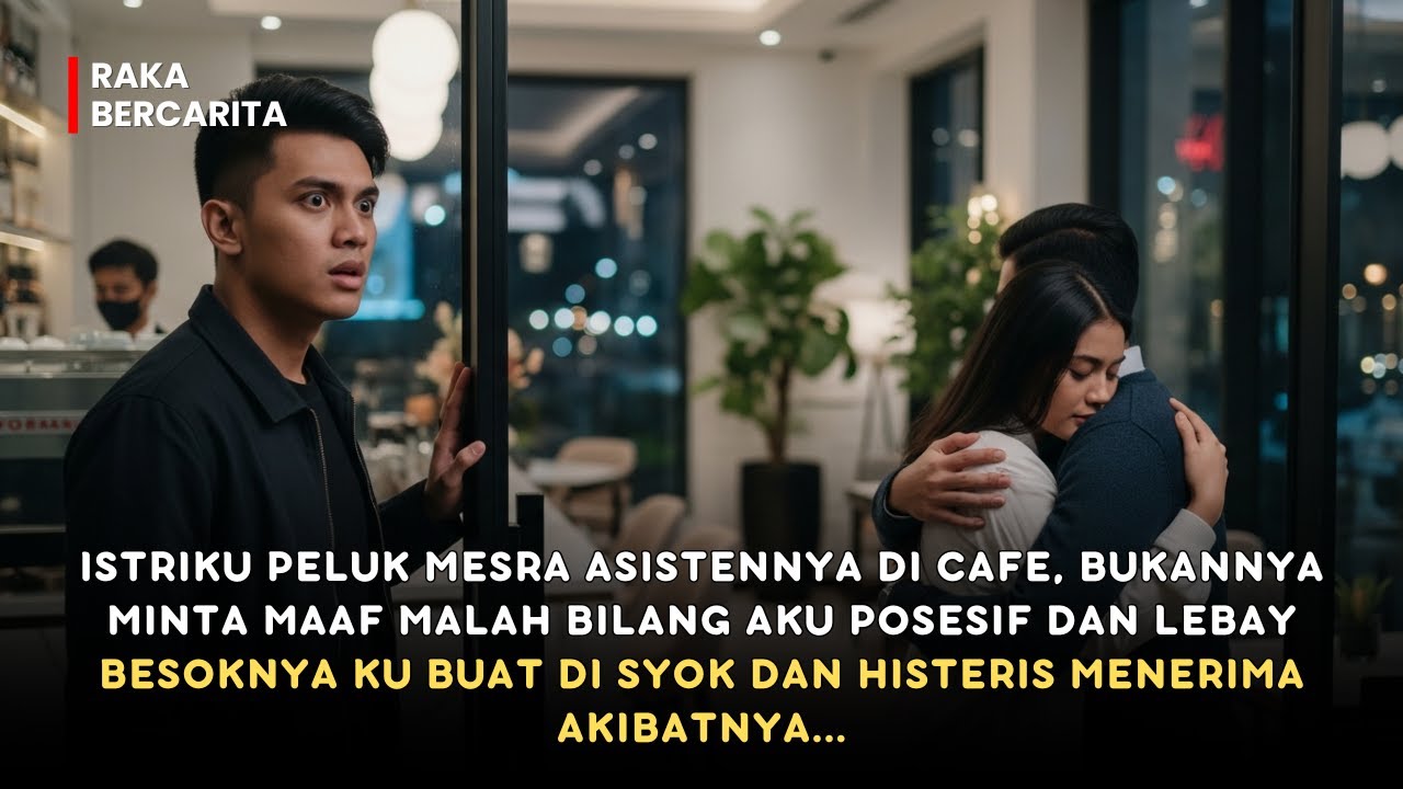 ISTRIKU PELUK MESRA ASISTENNYA DI CAFE, DIA BILANG AKU POSESIF — BESOKNYA DIA SYOK MOHON AMPUN