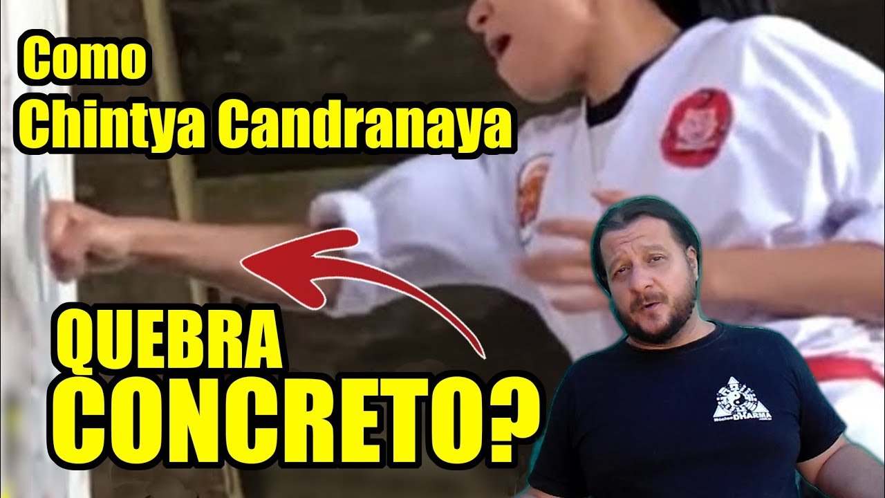 Como essa menina QUEBRA CONCRETO?