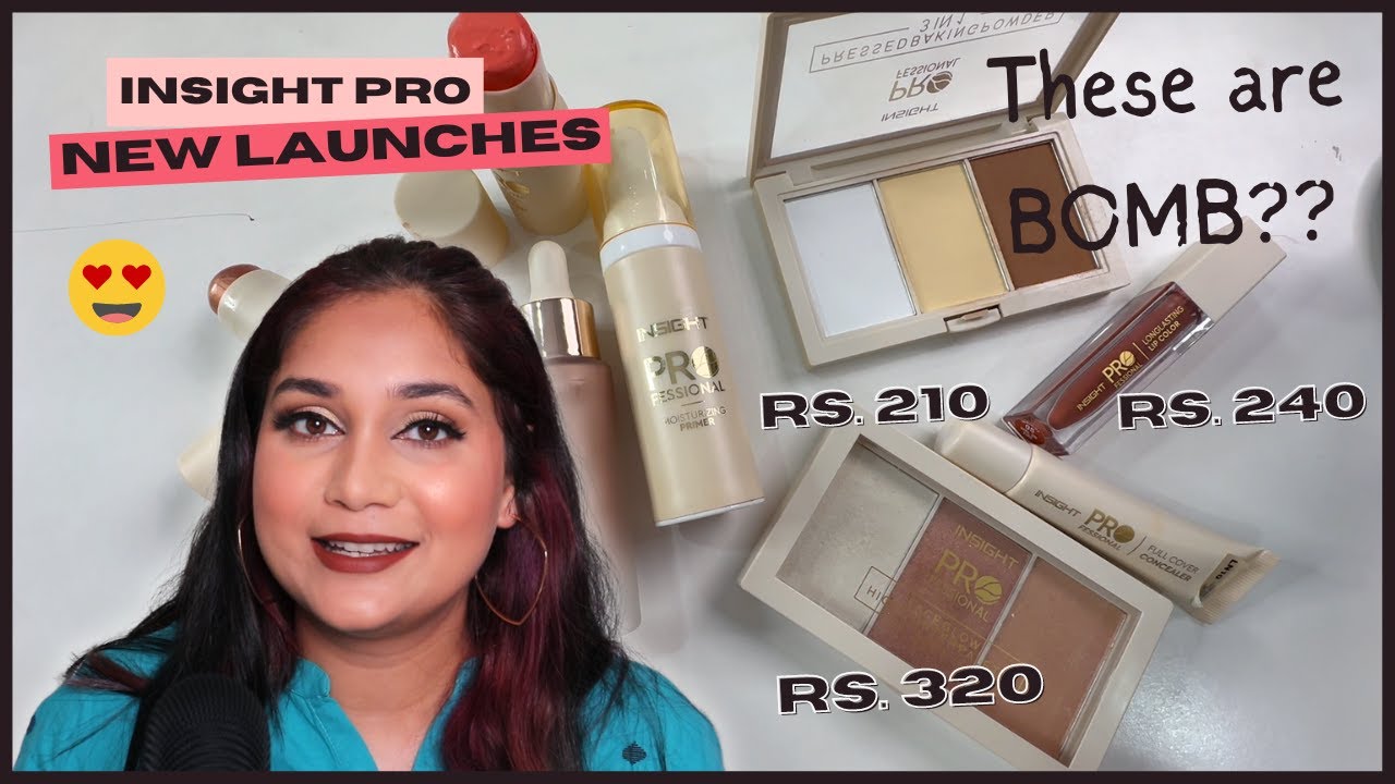 These NEW LAUNCHES by INSIGHT Cosmetics are BOMB ! You just CAN'T MISS them