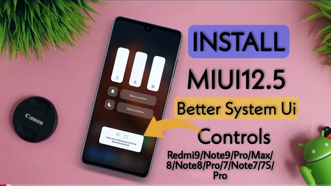 Official Install MIUI 12 New Volume Menu On Any Xiaomi Phone